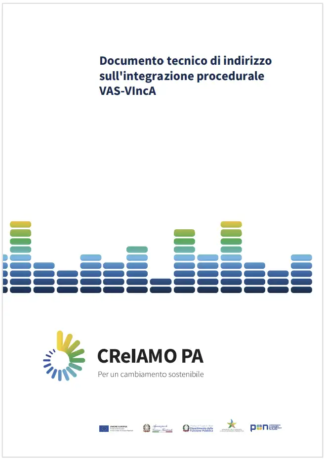 Documento tecnico di indirizzo sull'integrazione procedurale VAS-VIncA